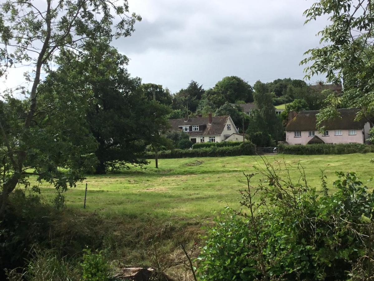 Lovely Ground Floor Apartment In Quiet Village Exeter Bagian luar foto